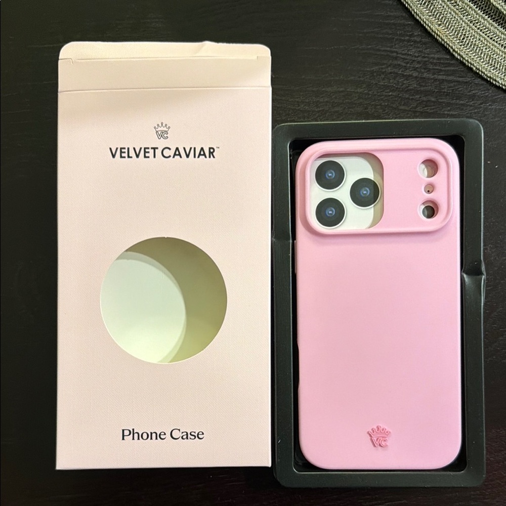 Velvet Caviar Pink Sugar iPhone 17 Pro Max Case